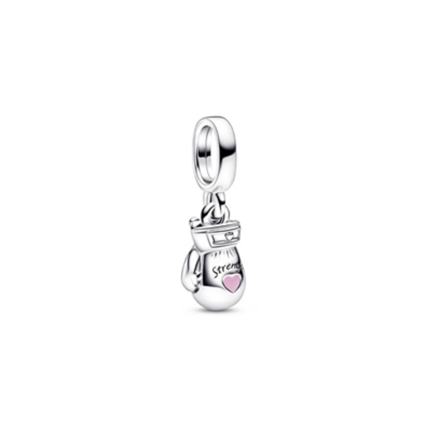 BOXING GLOVE DANGLE CHARM, PINK
