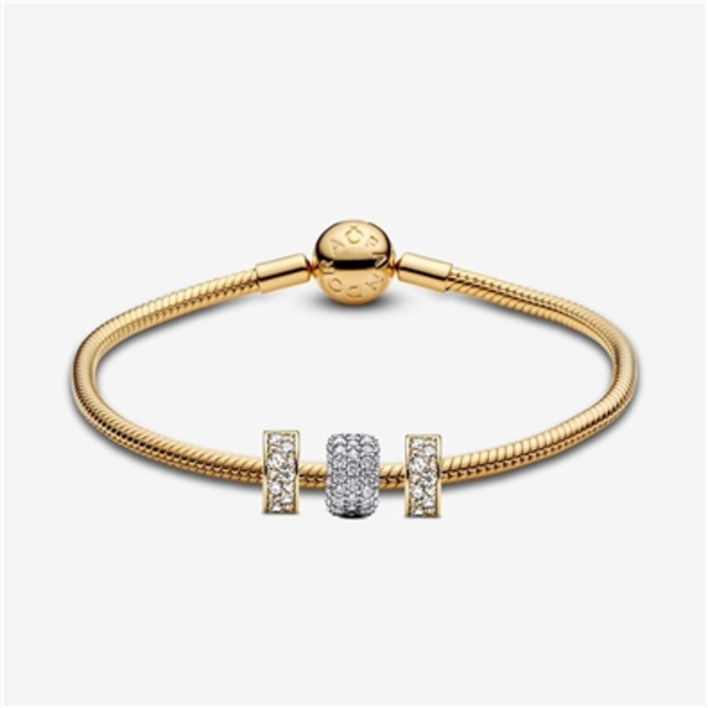 ALL THAT GLITTERS WITH GOLD BRACELET, 7.1"