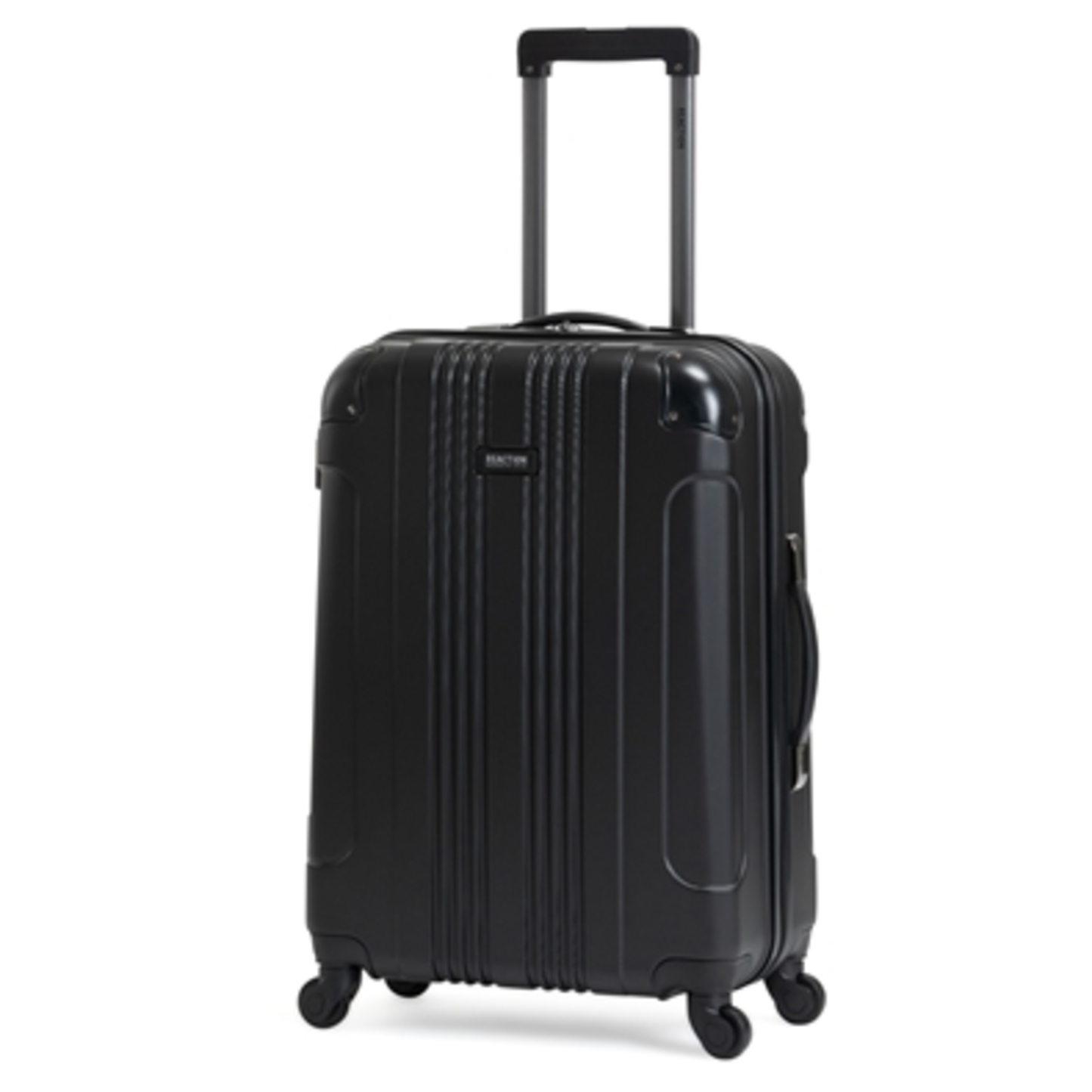 OUT OF BOUNDS HARD SIDE SPINNER SUITCASE, BLACK, 24"