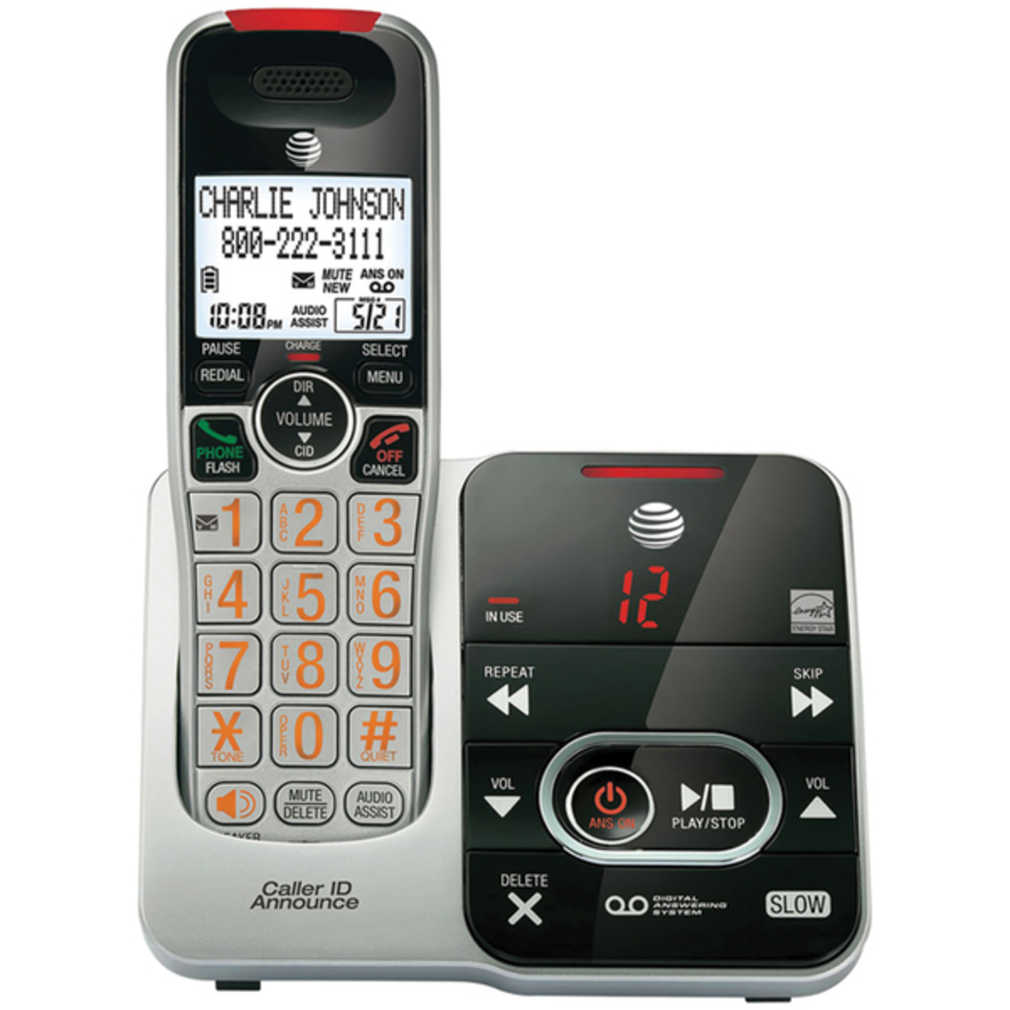 DECT BIG BUTTON CRDLS DAS