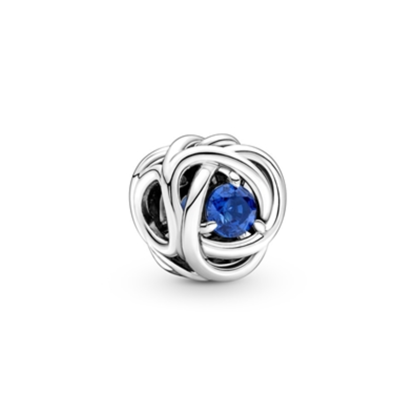 BLUE ETERNITY CIRCLE CHARM
