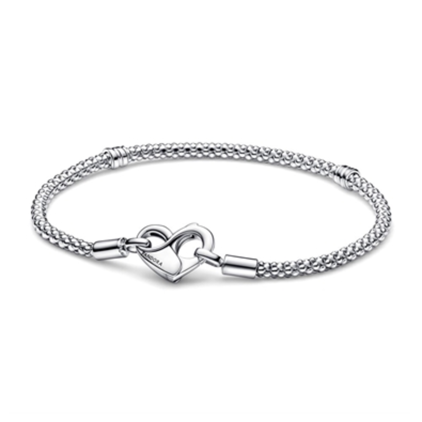 STUDDED CHAIN BRACELET, SILVER