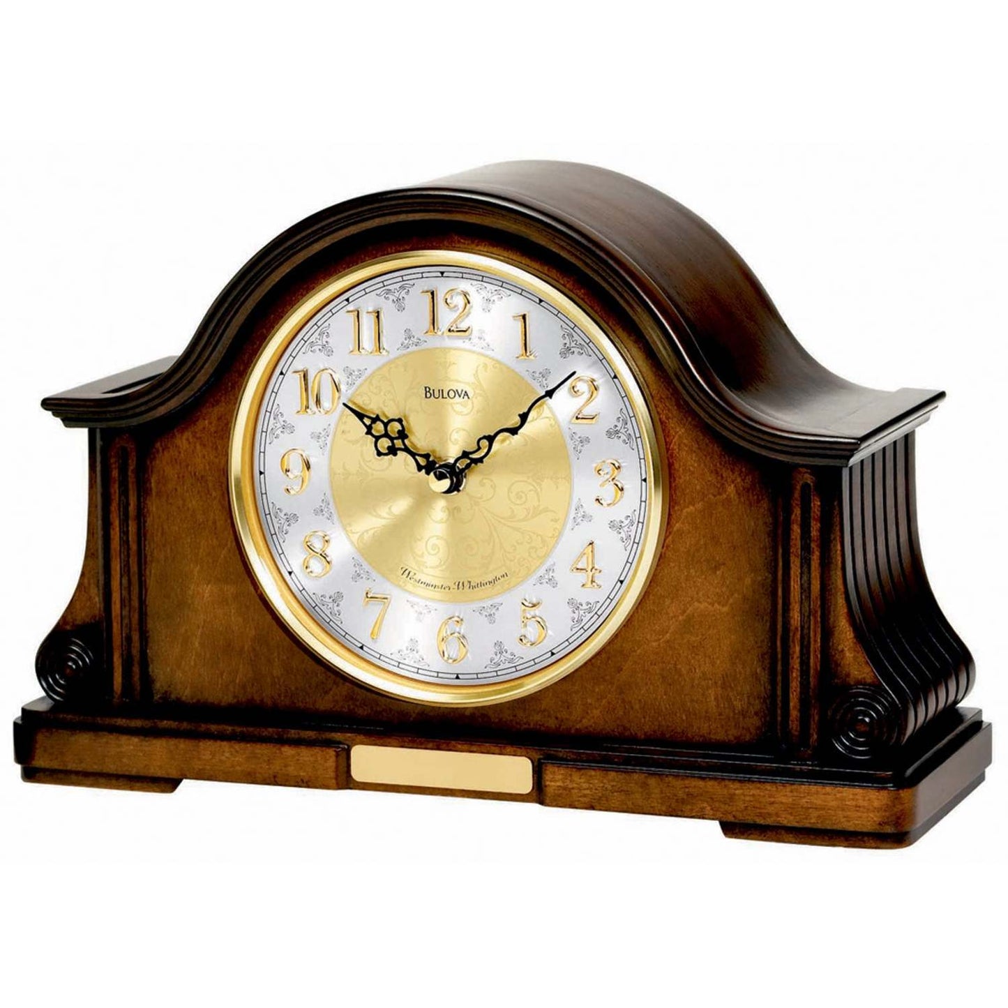CHADBOURNE WOODEN MANTEL CLOCK
