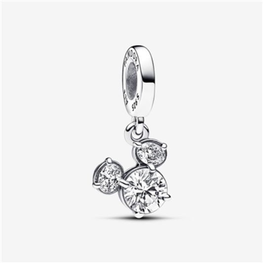 DISNEY MICKEY MOUSE SPARKLE DANGLE CHARM