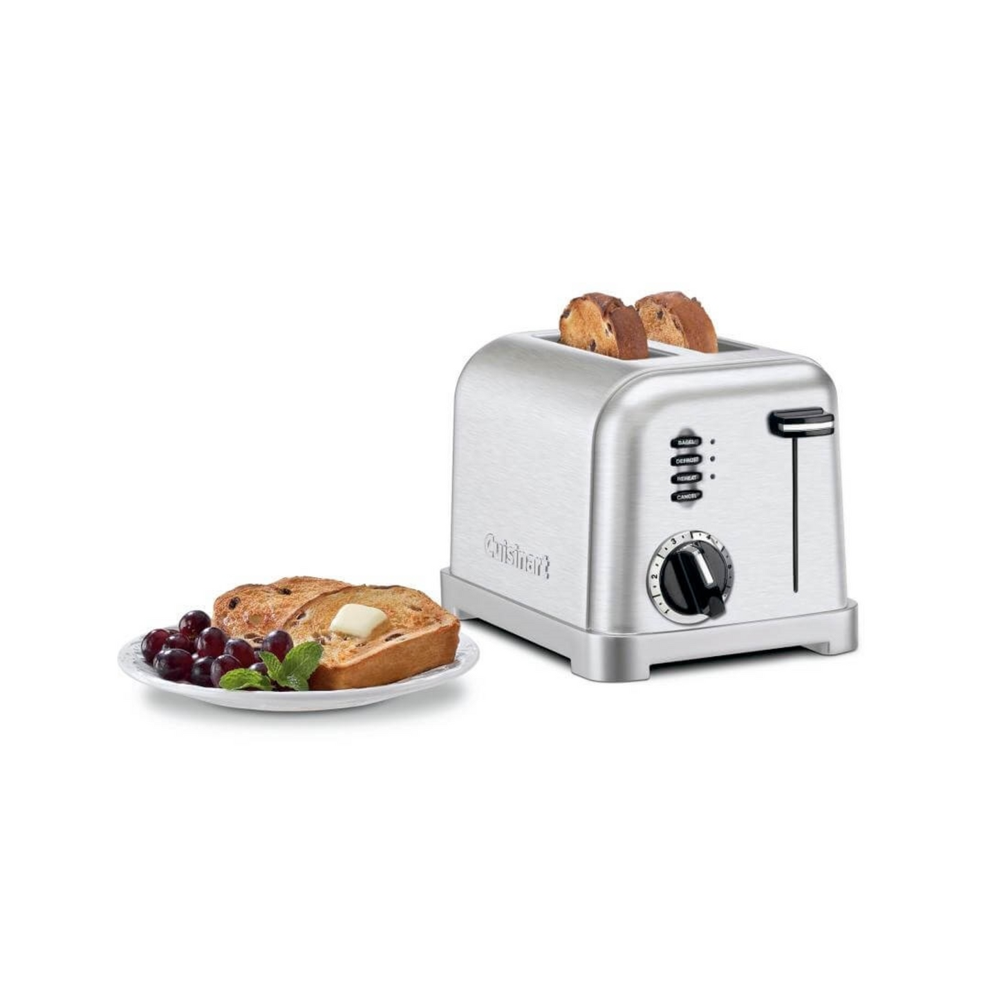 CUISINART METAL CLASSIC 2-SLICE TOASTER - STAINLESS STEEL