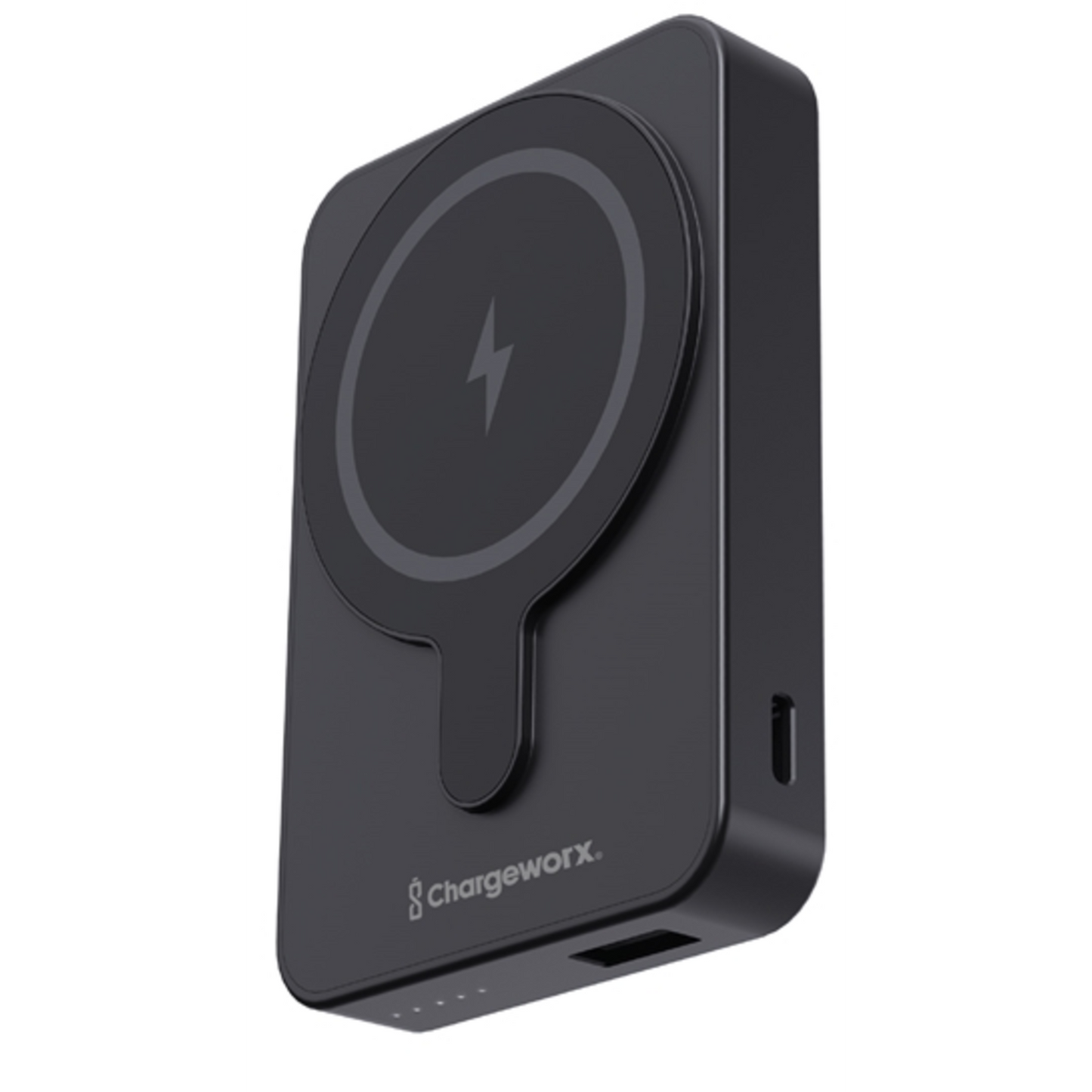 MAGSAFE POWER BANK W/ CREDIT CARD HOLDER, BLACK