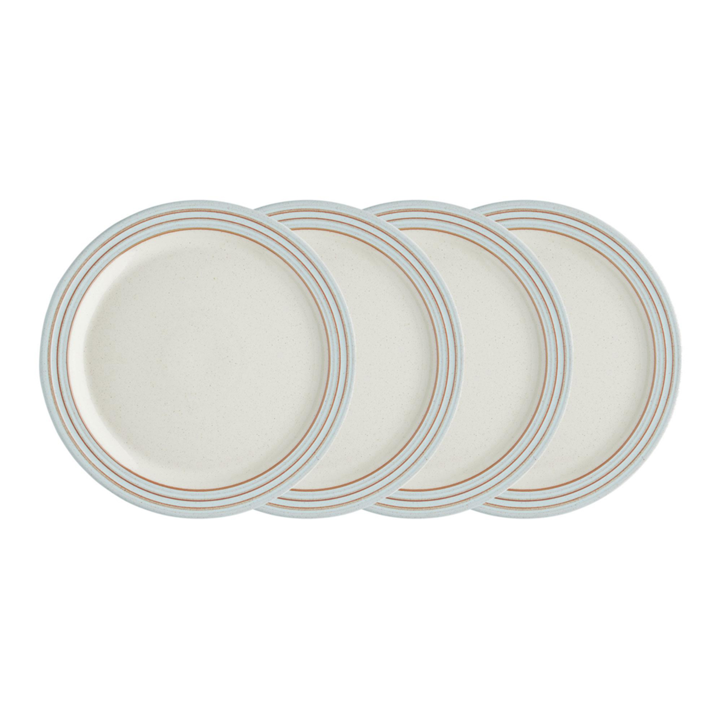 DENBY HERITAGE PAVILION SET OF 4 DINNER PLATES