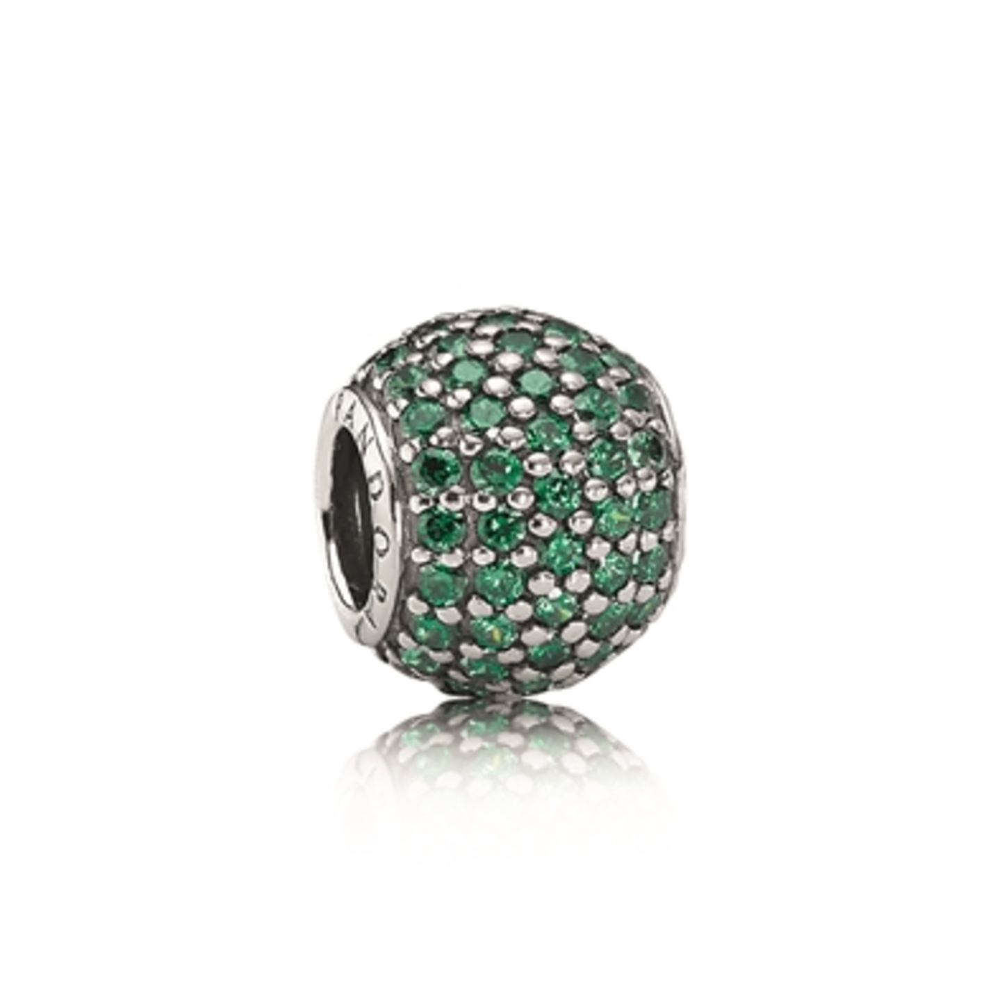 PAVÉ LIGHTS GREEN, DARK GREEN CZ