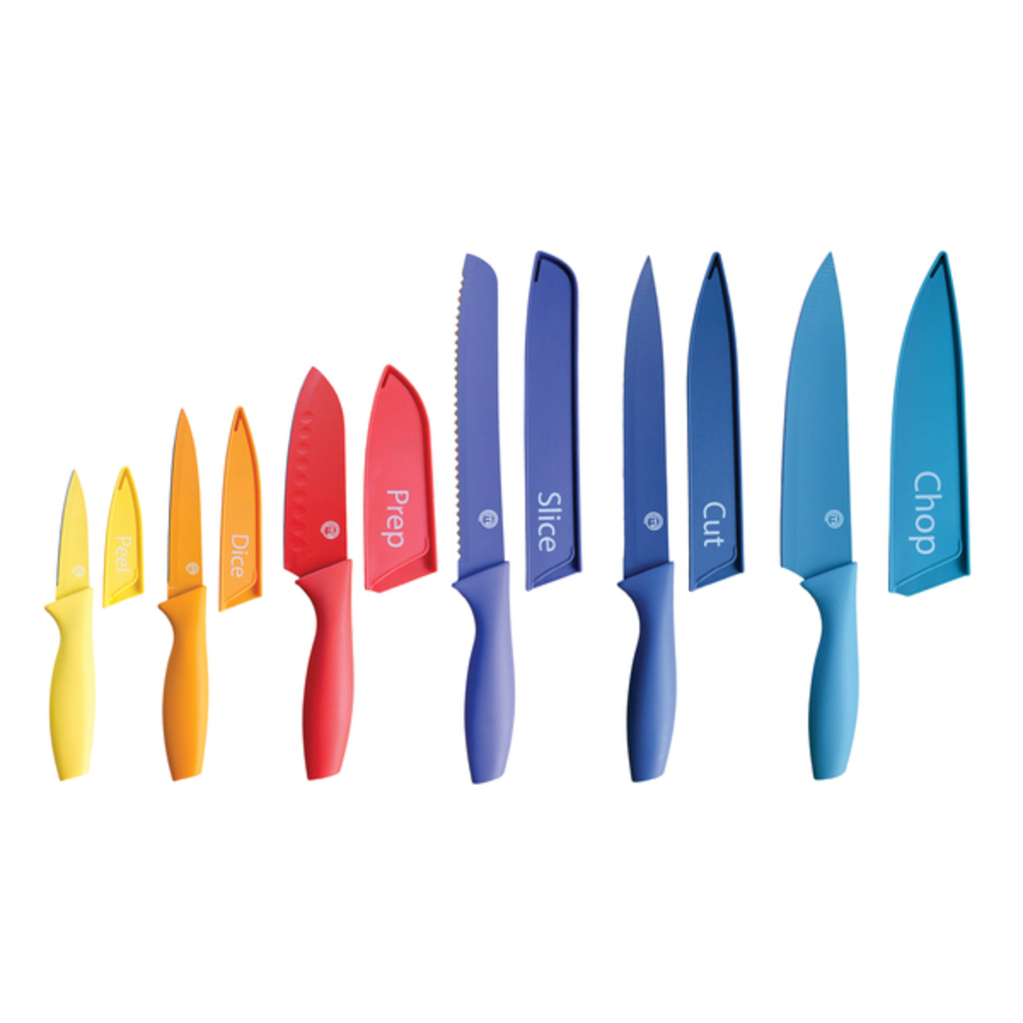 US 12 PCS COLOR KNIVES