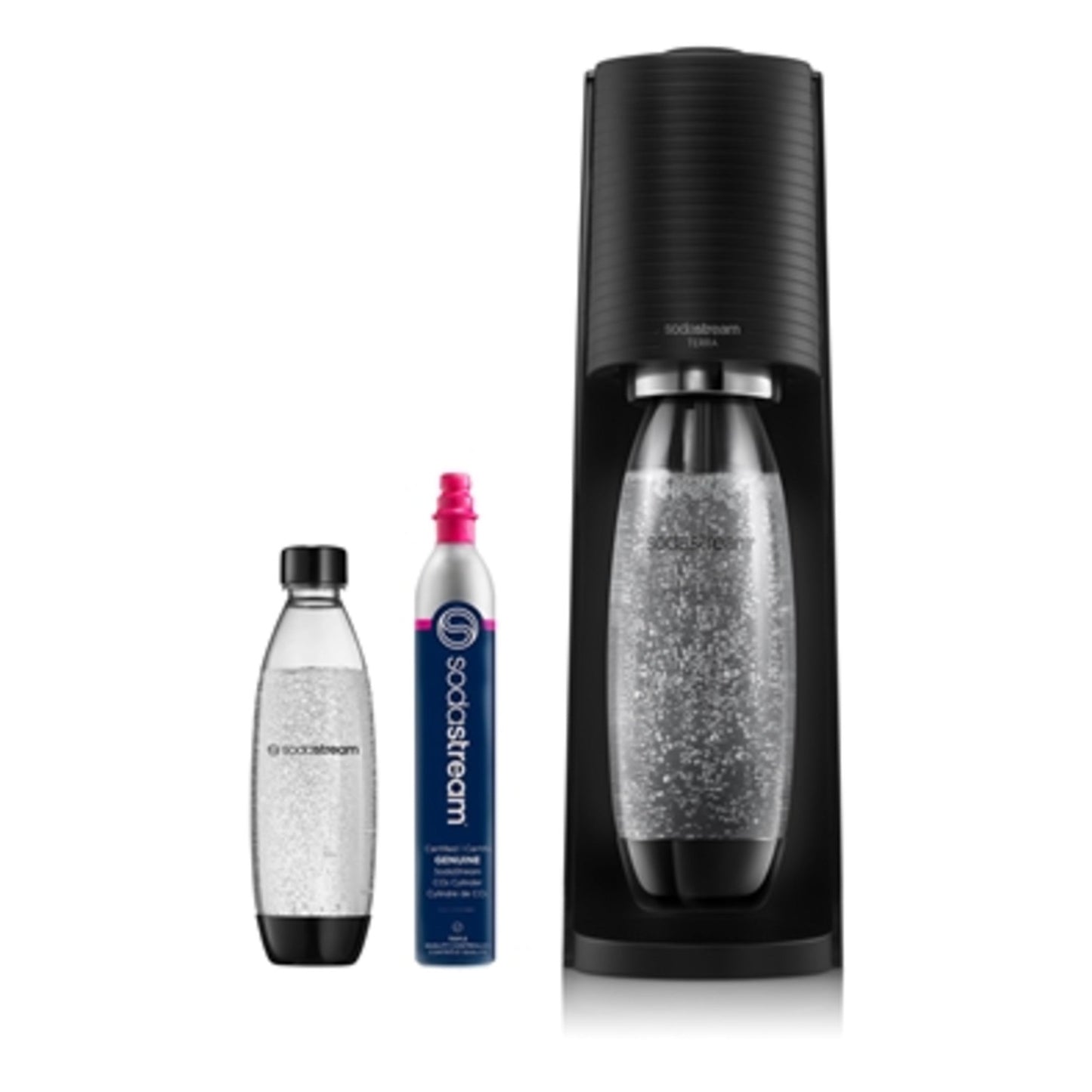TERRA SODA STREAM STARTER KIT, BLACK