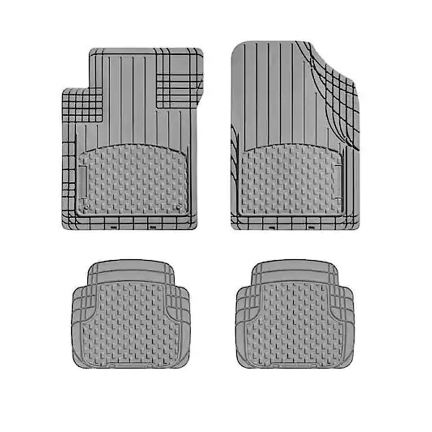 FRONT AND REAR TRIM TO FIT CAR MATS - (GREY)