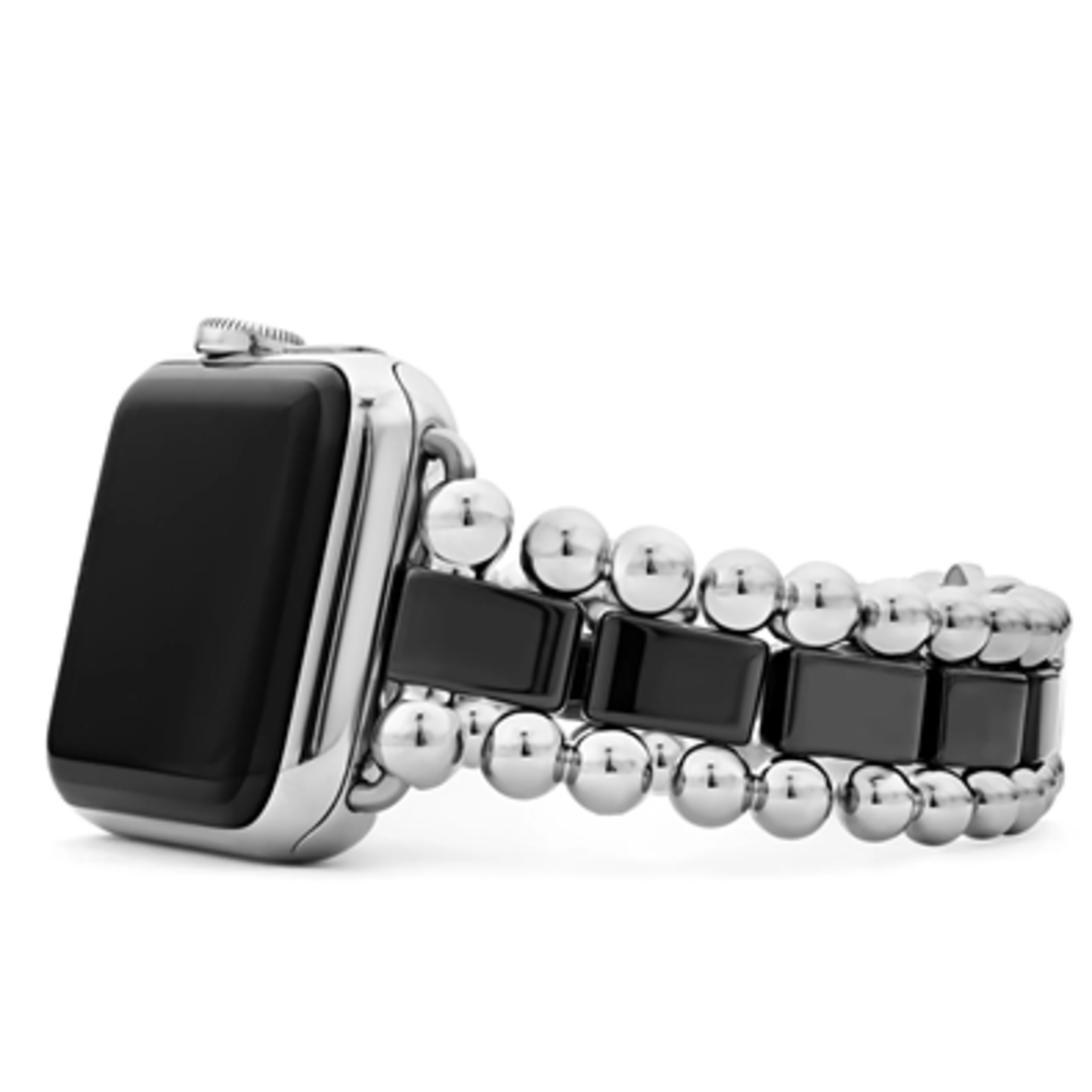WATCH BRACELET BAND, STAINLESS STEEL & CERAMIC