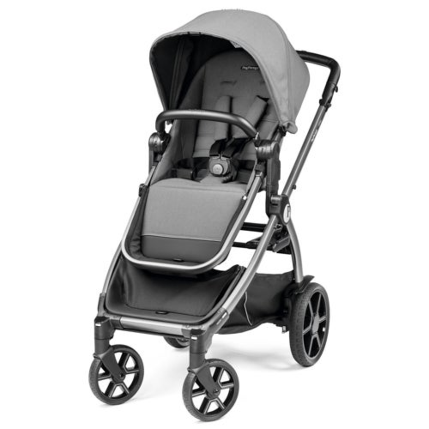 YPSI SINGLE TO DOUBLE STROLLER W/ REVERSIBLE SEAT MERCURY