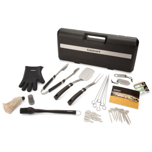 CUISINART 36-PIECE BACKYARD BBQ TOOL SET