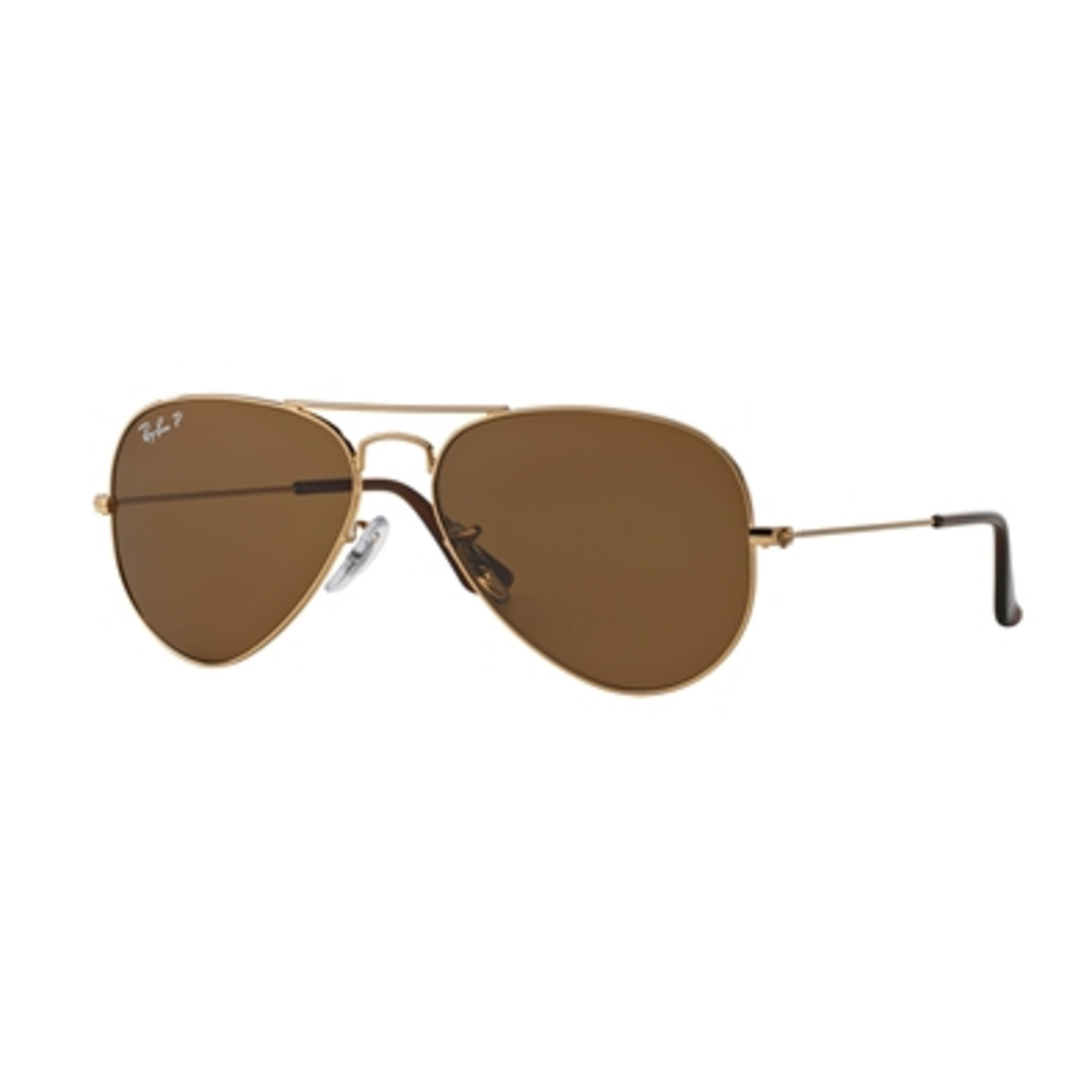 AVIATOR UNISEX SUNGLASSES POLARIZED, BROWN, 58