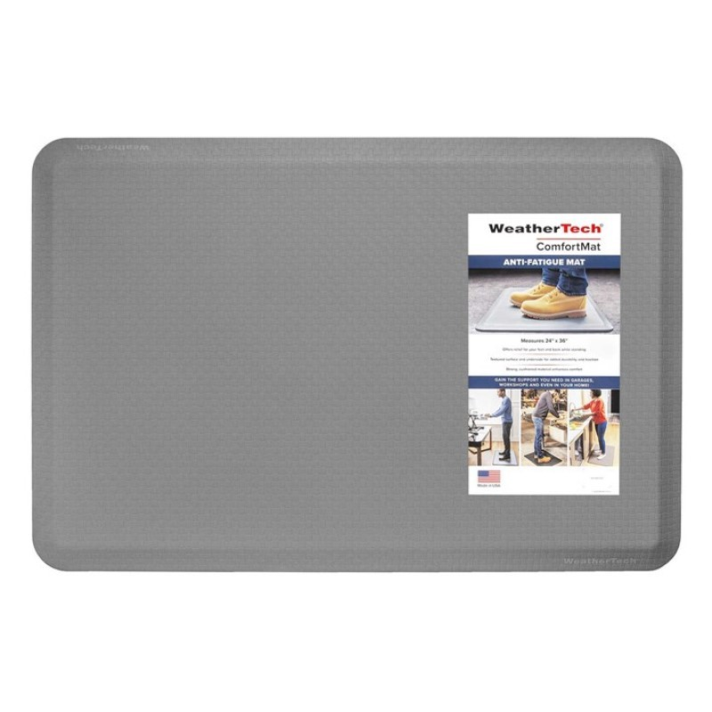 COMFORTMAT WOVEN DESIGN - (GRAY)