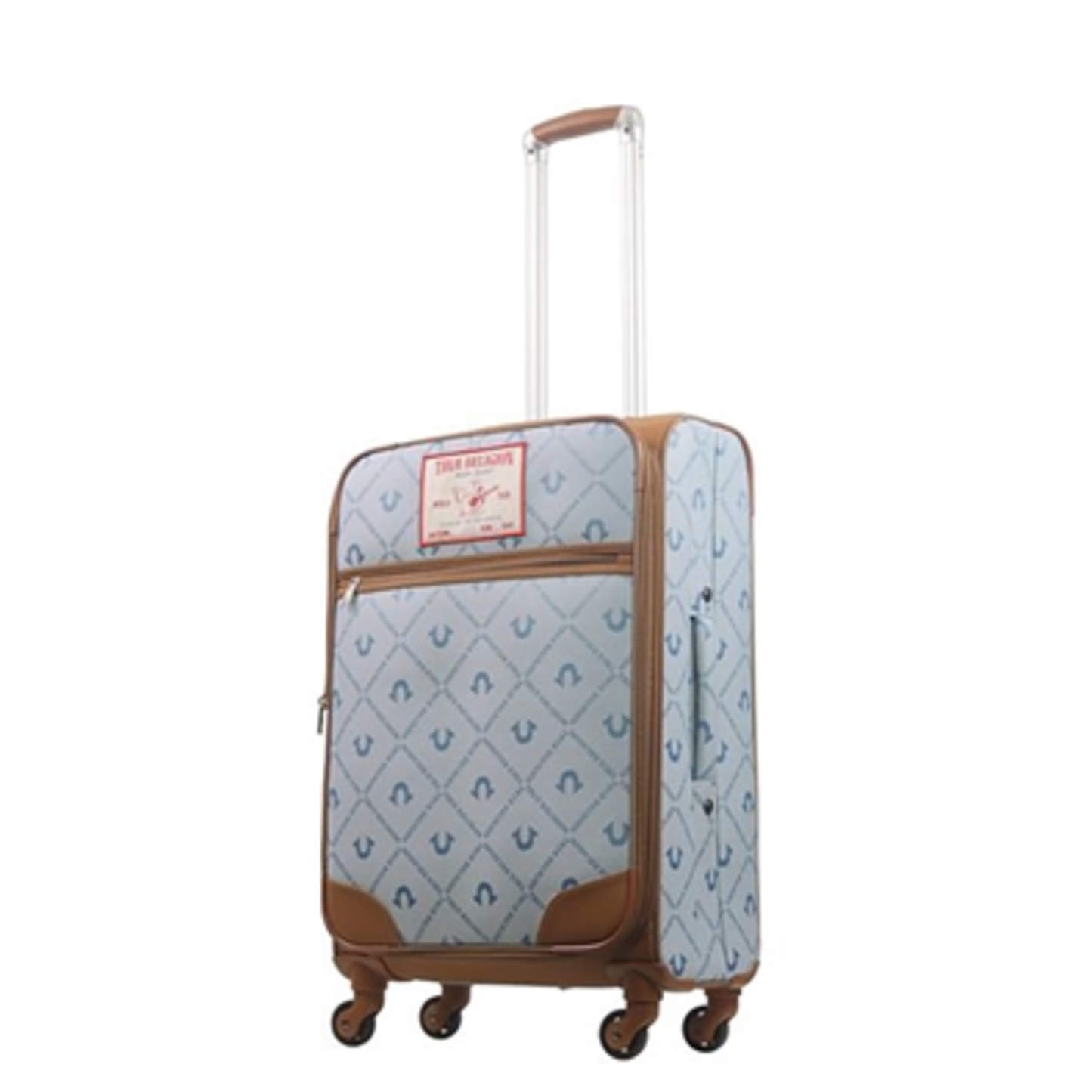 SOFT SIDED EXPANDABLE SPINNER LUGGAGE, DENIM, 27"