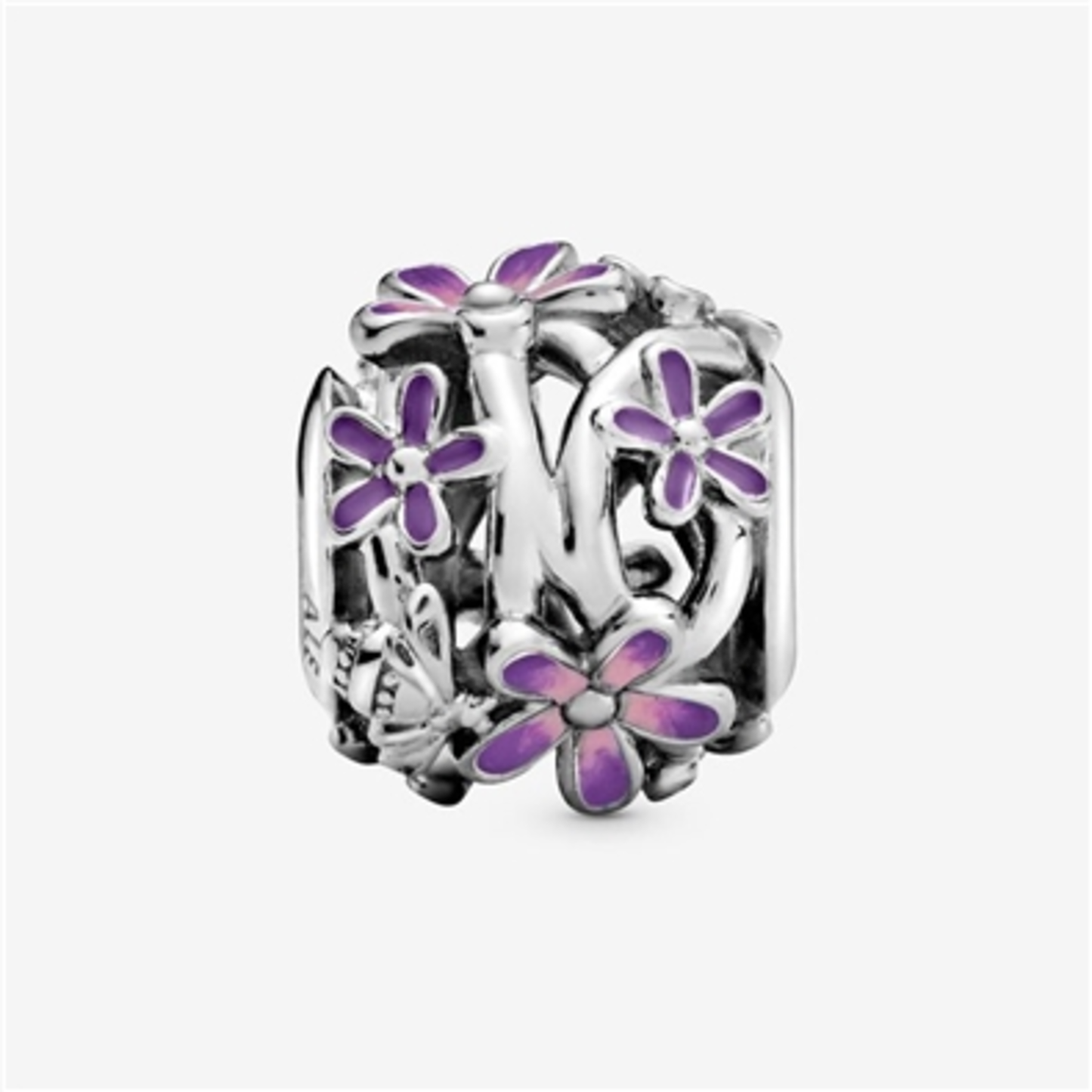 OPENWORK PURPLE DAISY CHARM
