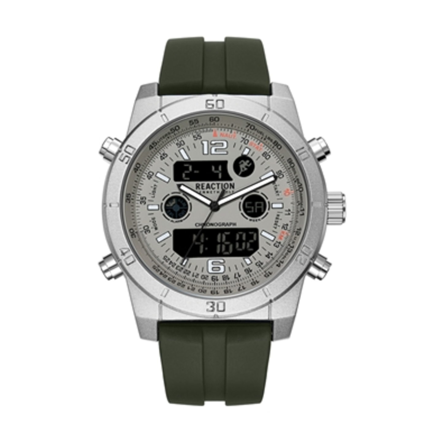 ANA-DIGI WATCH, GREEN, MENS STANDARD