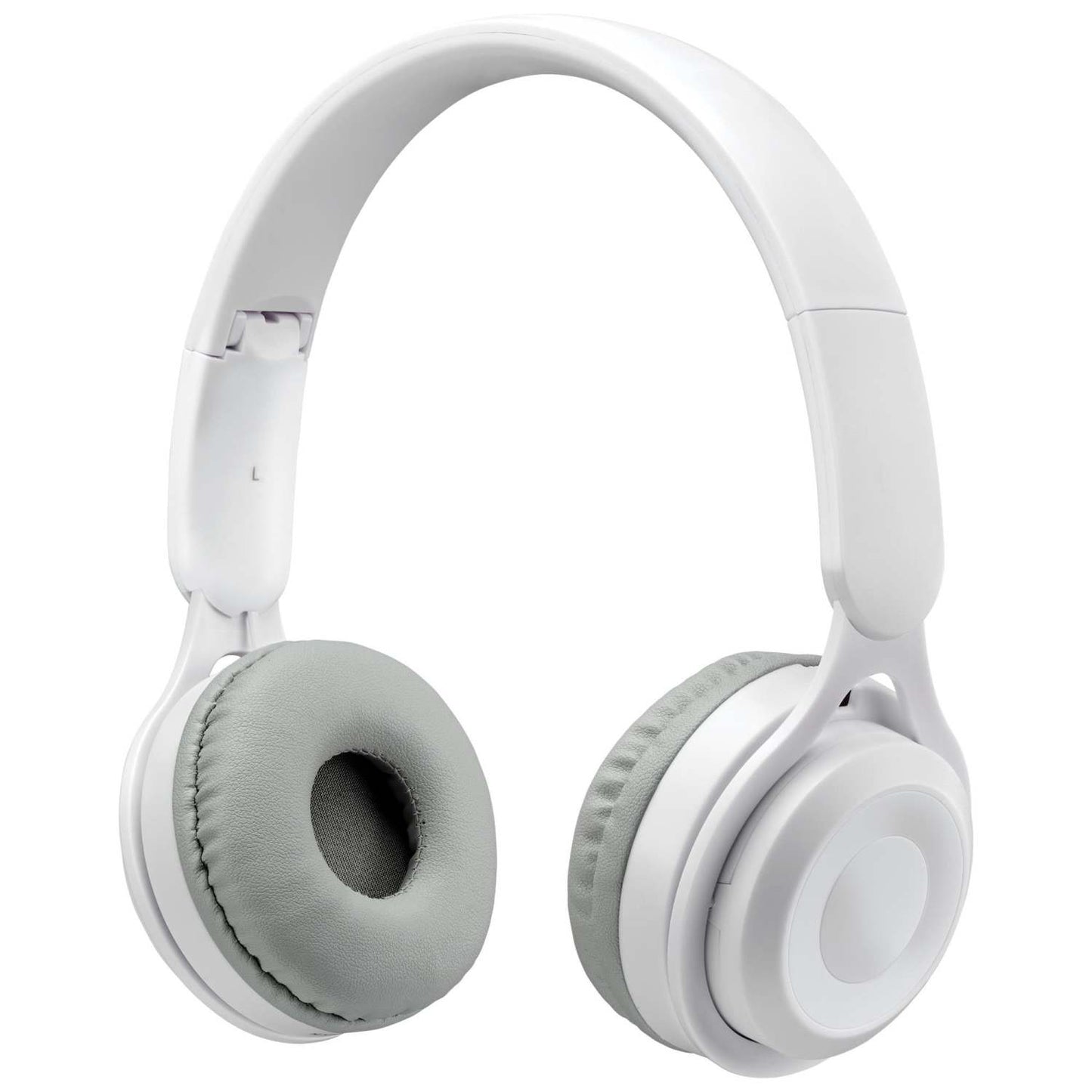 BLUETOOTH ON-EAR HEADPHONES W/ BUILT-IN MICROPHONE WHITE