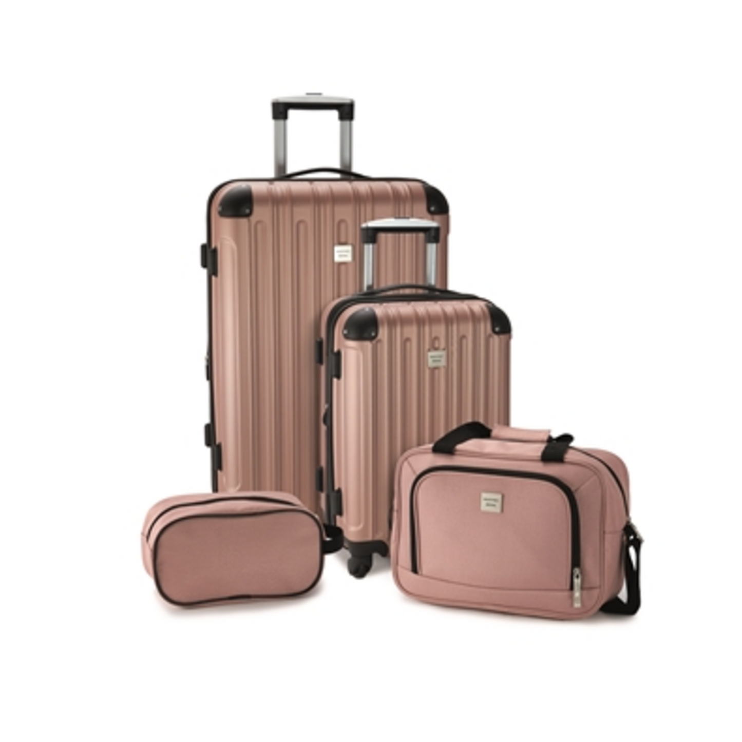 COLORADO LUGGAGE SET, BLUSH, 4-PC