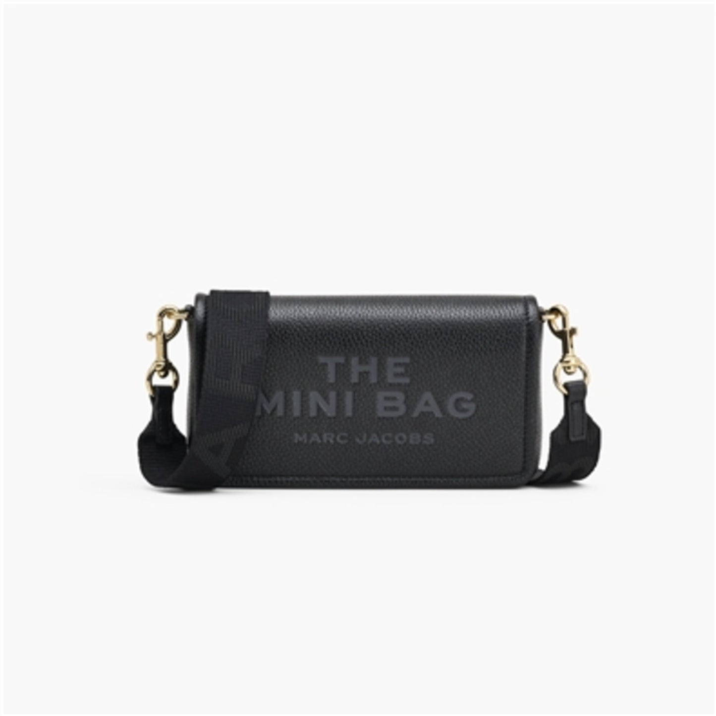 THE LEATHER MINI BAG, BLACK