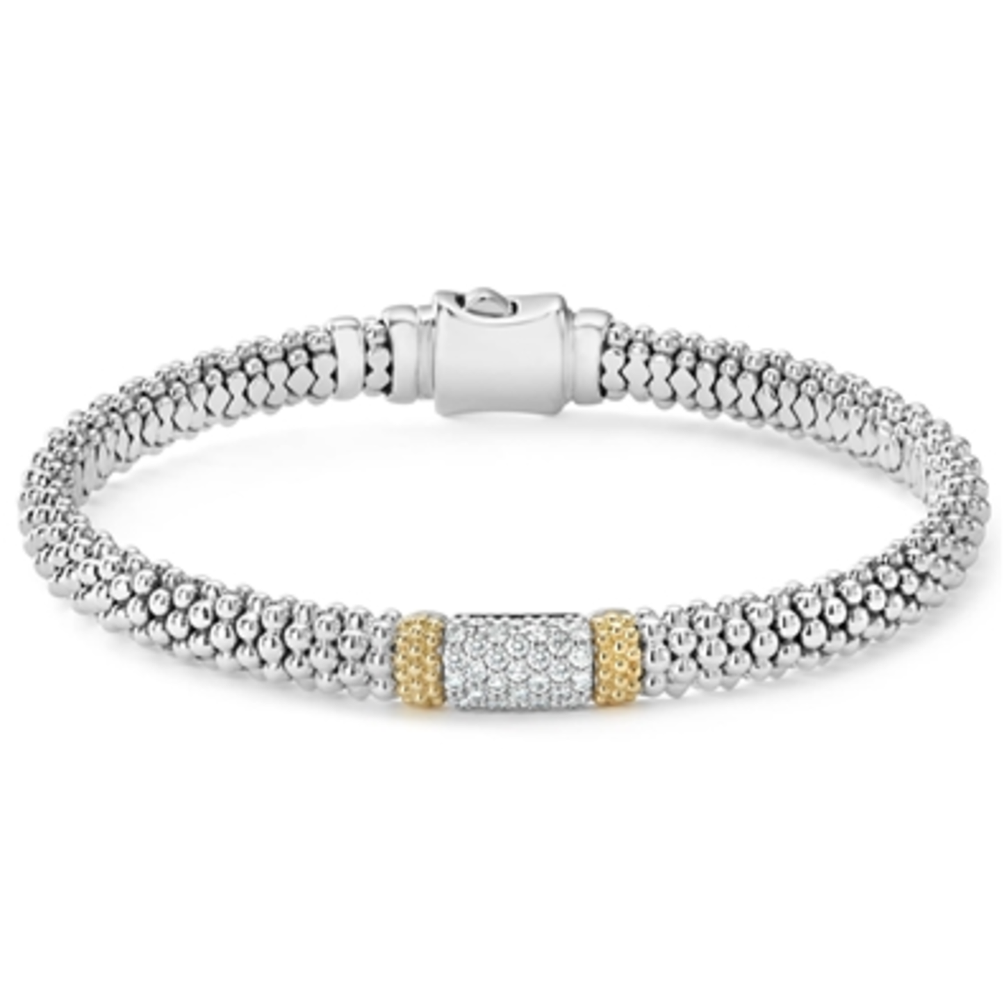 CAVIAR DIAMOND BRACELET, 6.75