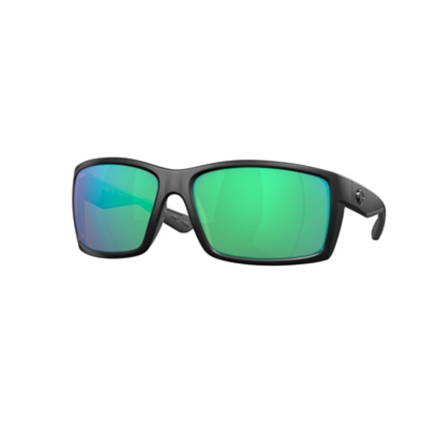REEFTON MEN'S SUNGLASSES POLARIZED, BLACK/GREEN, 64