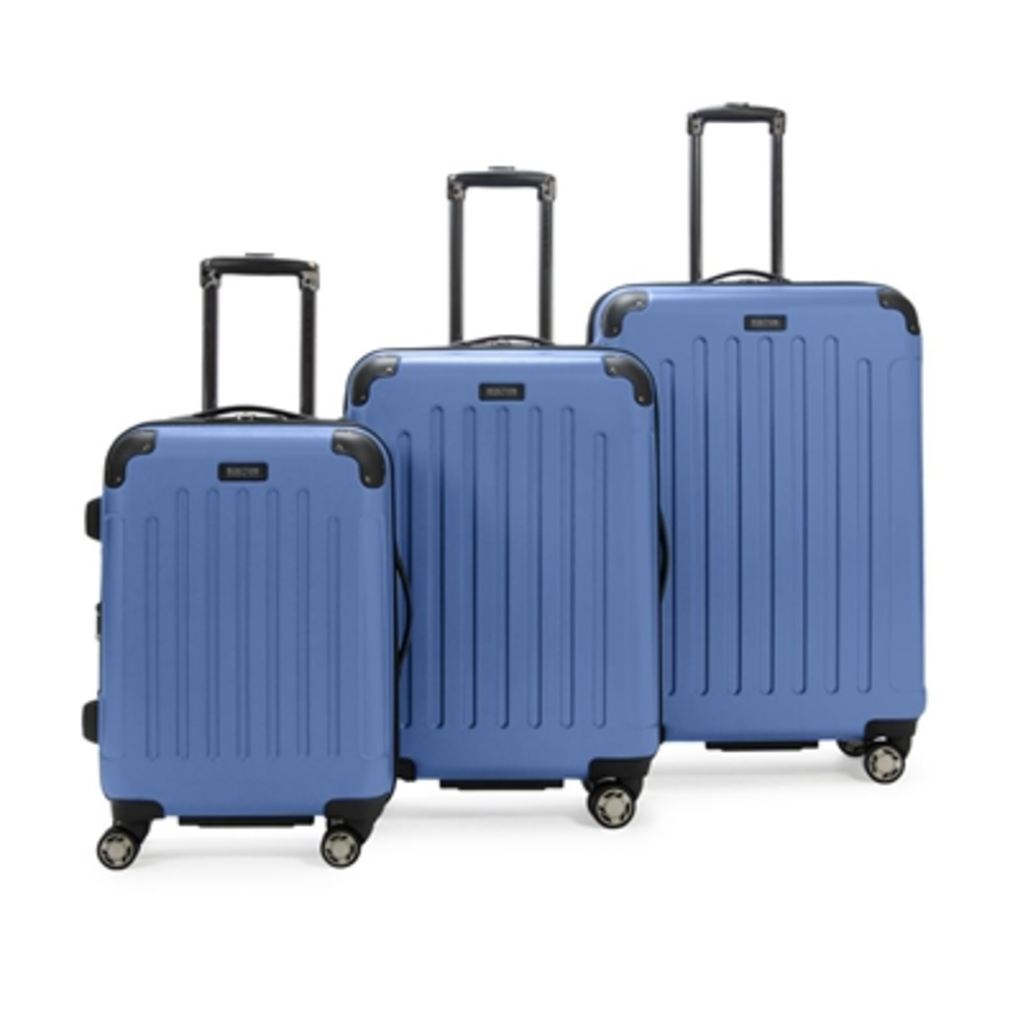 RENEGADE 3 PIECE LUGGAGE SET, PERIWINKLE BLUE, 3 PIECES
