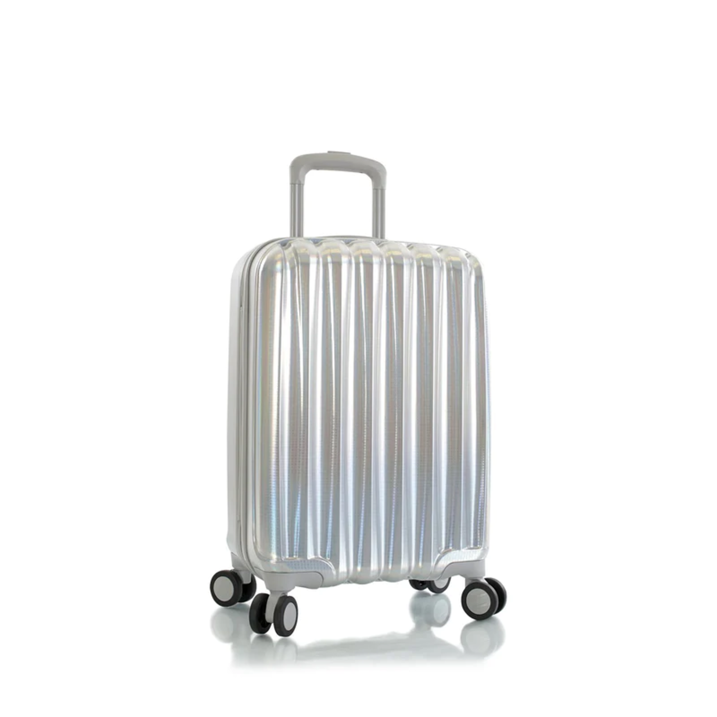 HEYS ASTRO PC COMPOSITE 21" CARRY-ON LUGGAGE - SILVER