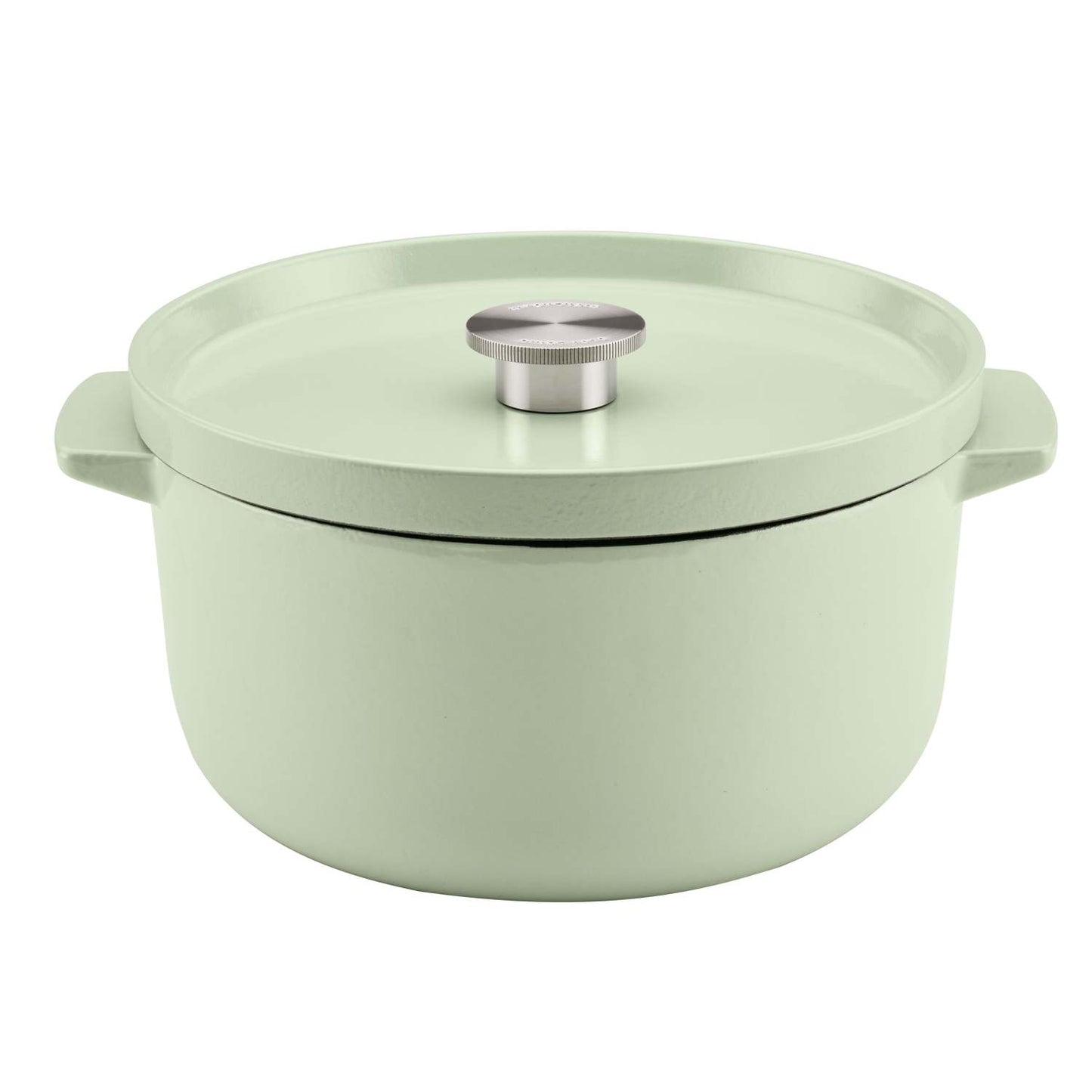 6QT ENAMEL CAST IRON ROUND DUTCH OVEN PISTACHIO