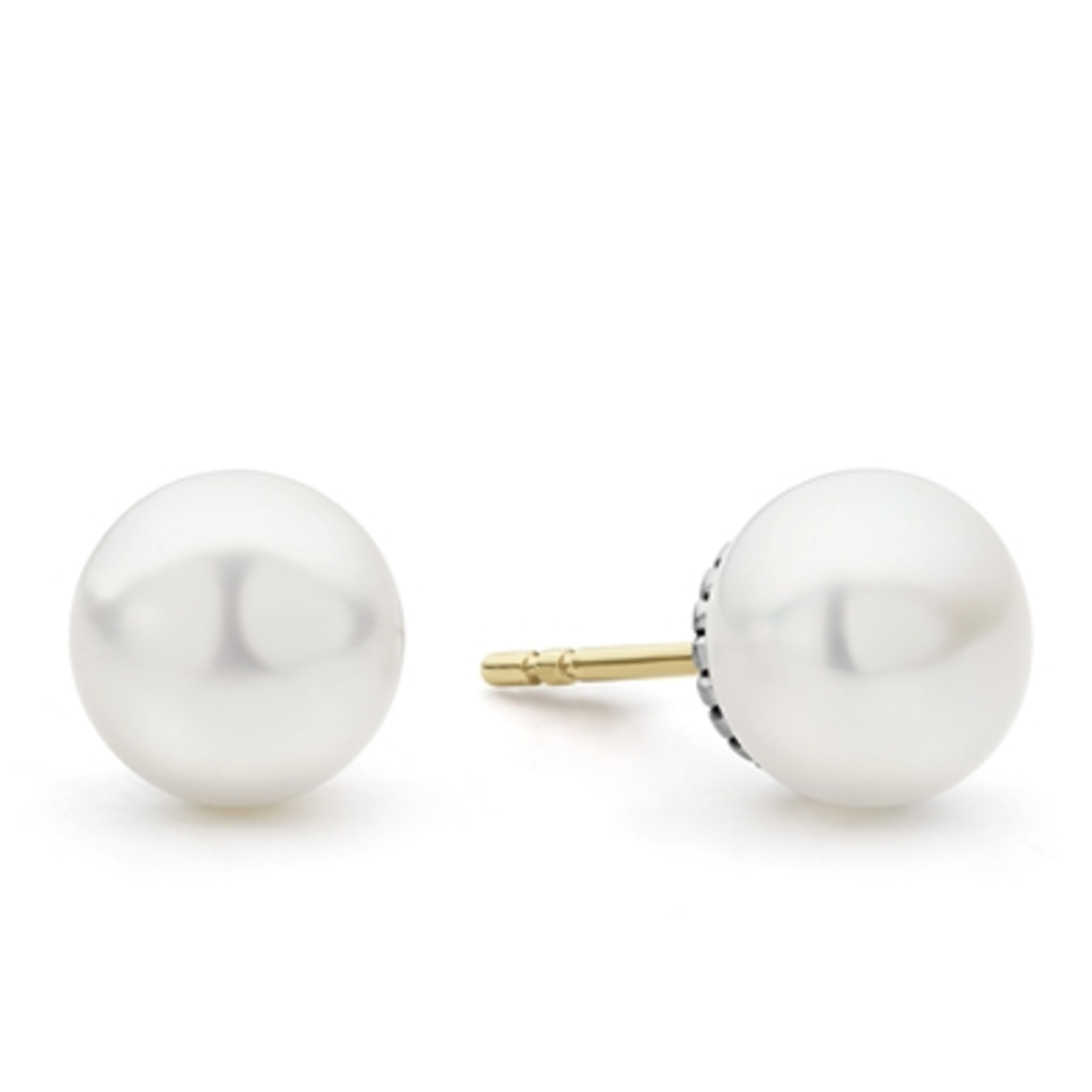 LUNA PEARL STUD EARRINGS
