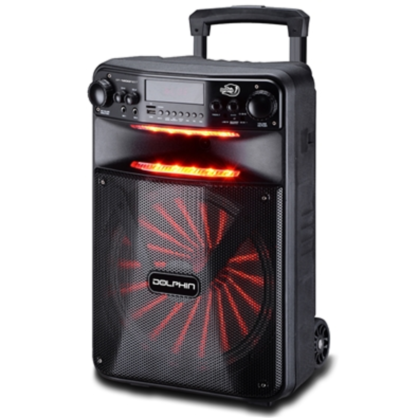 RECHARGEABLE PARTY SPEAKER W/APP, 12"
