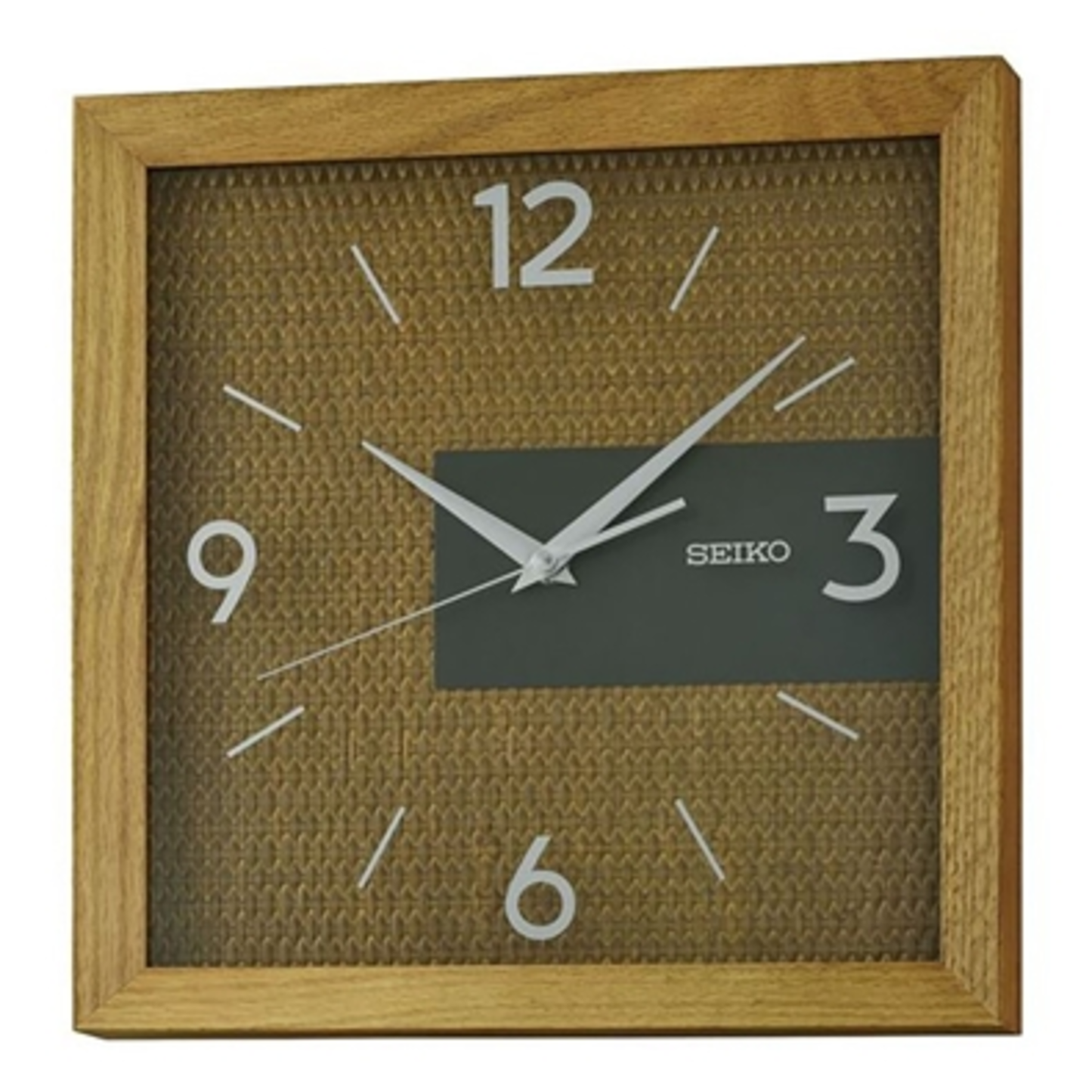 PALM SPRINGS WALL CLOCK, BROWN