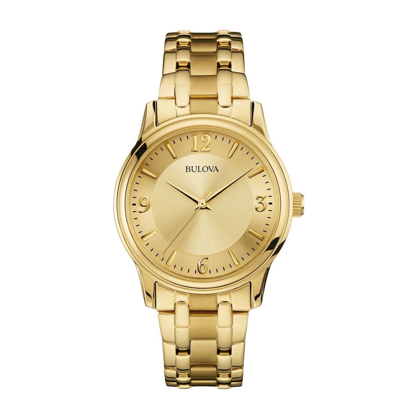 MENS CORPORATE COLLECTION GOLD-TONE STAINLESS STEEL WATCH GOLD DIAL