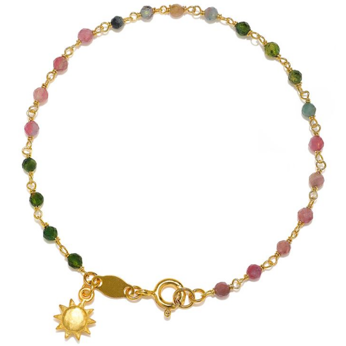 SATYA TOURMALINE WRAP BRACELET - ABUNDANT JOY BRACELET
