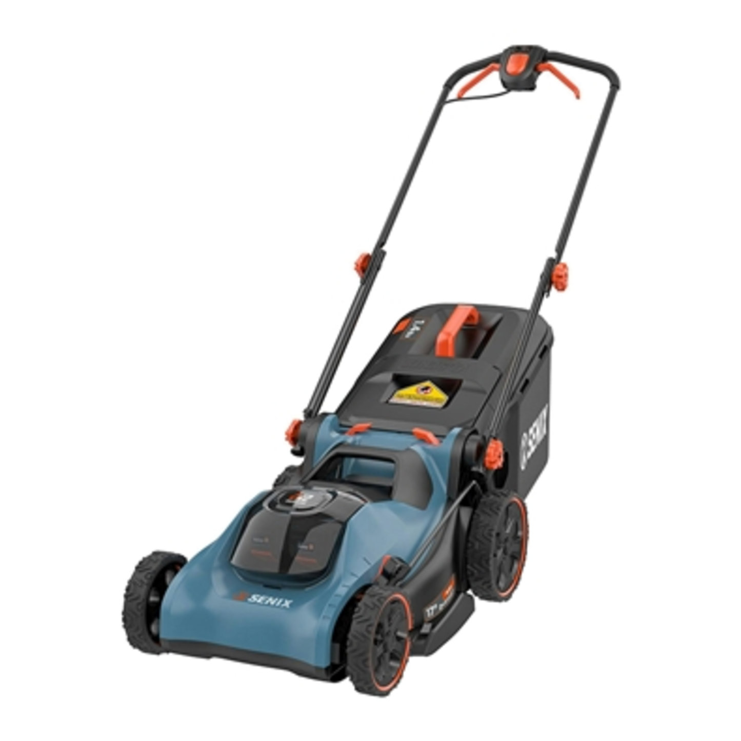 PUSH MOWER, BATTERIES, DUAL PORT CHARGER, 17"