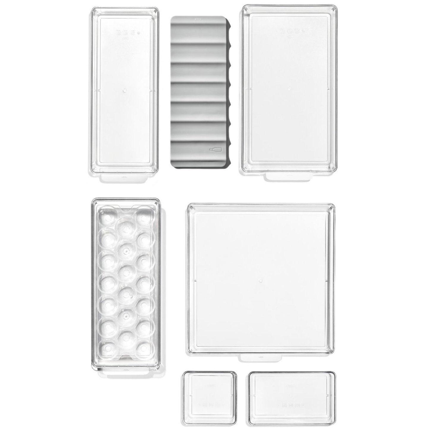 OXO GOOD GRIPS 8-PIECE REFRIGERATOR ORGANIZATION SET