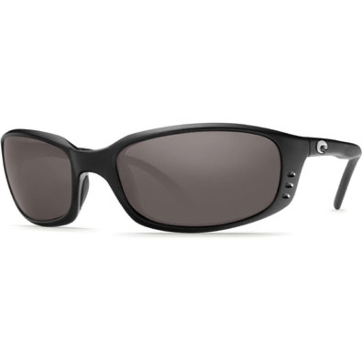 BRINE MEN'S 580P SUNGLASSES POLARIZED, BLACK/GREY