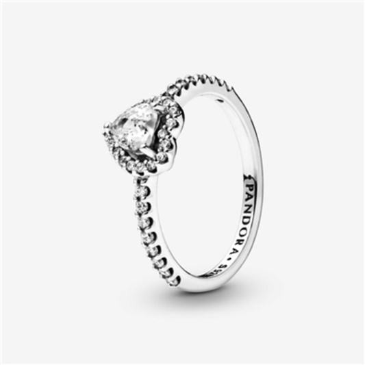 ELEVATED HEART RING, 7