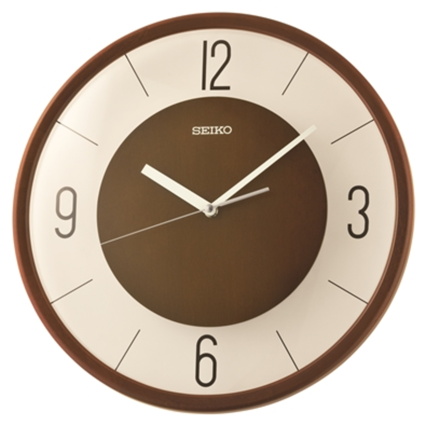 ESPRESSO WALL CLOCK, BROWN
