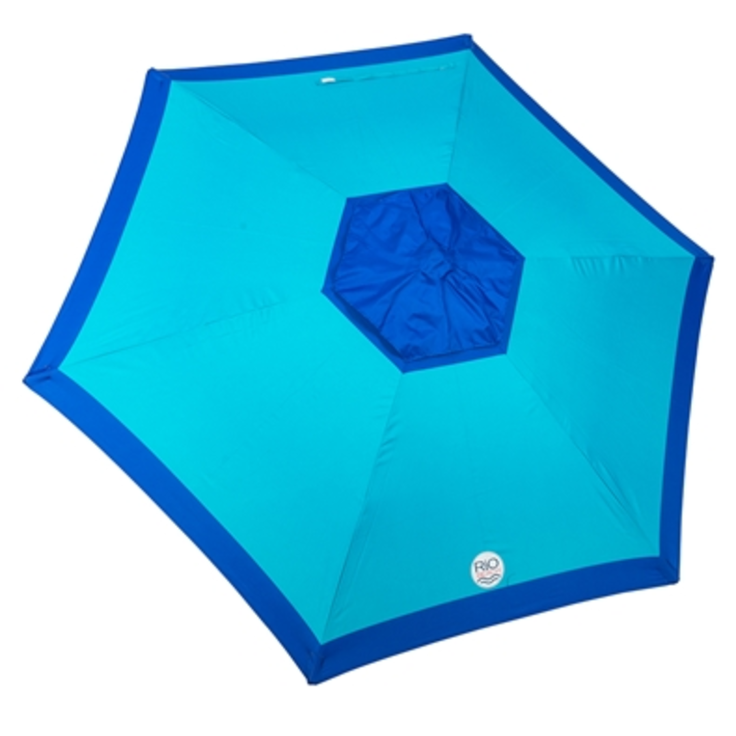 MARKET UMBRELLA WITH ANCHORX, BLUE, 7'