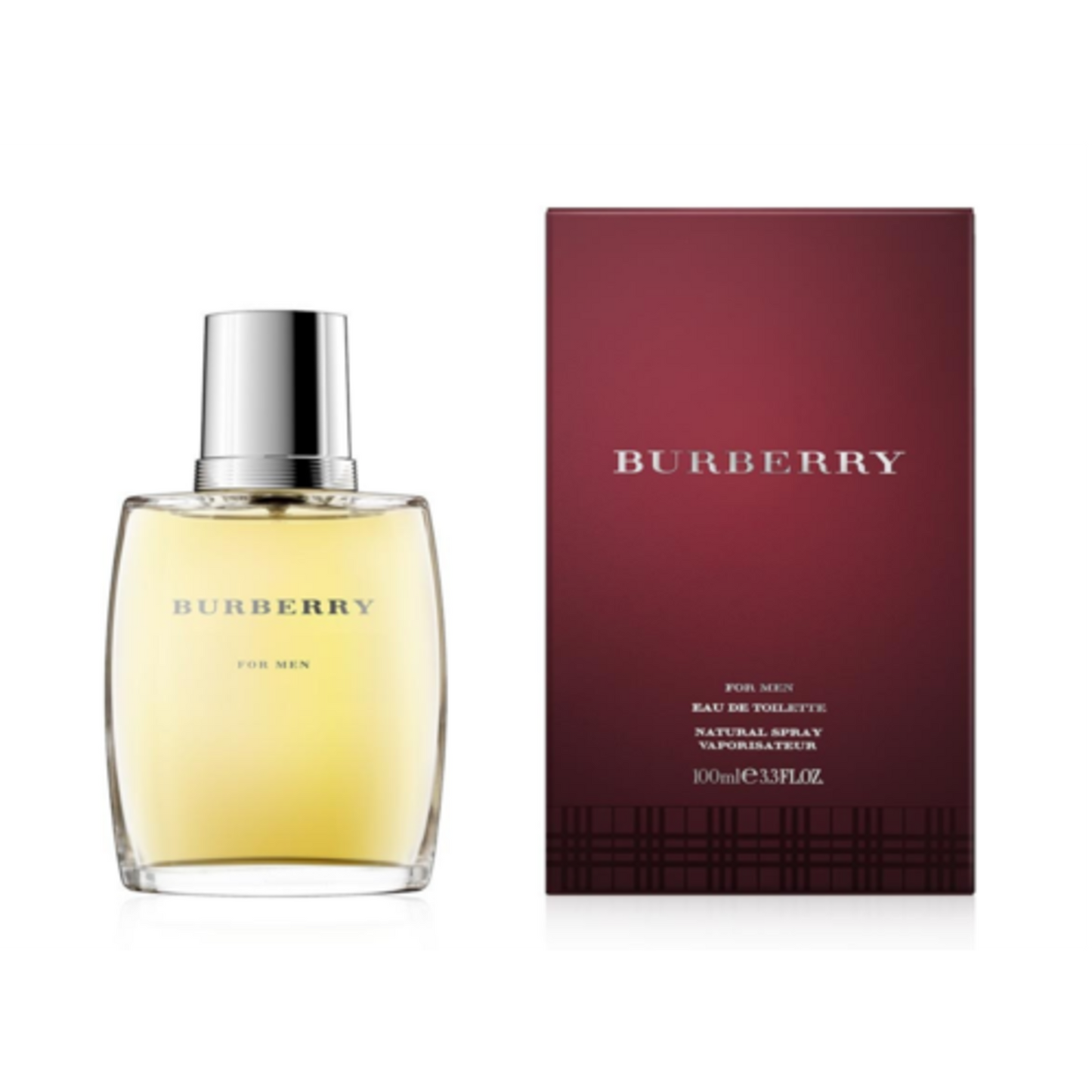 BURBERRY CLASSIC FOR MEN EAU DE TOILETTE - 3.4 FL OZ
