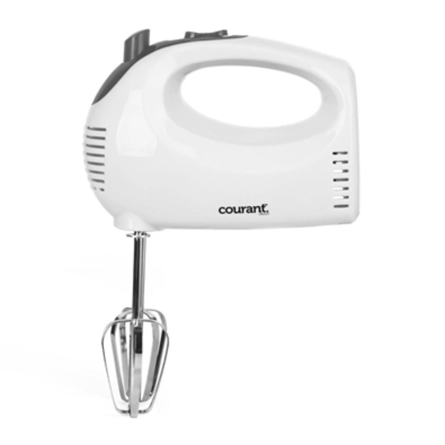 COURANT 150W 5-SPEED HAND MIXER, WHITE