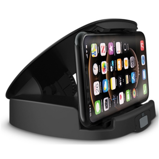 WIRELESS CHARGING DASH PHONE MOUNT, BLACK