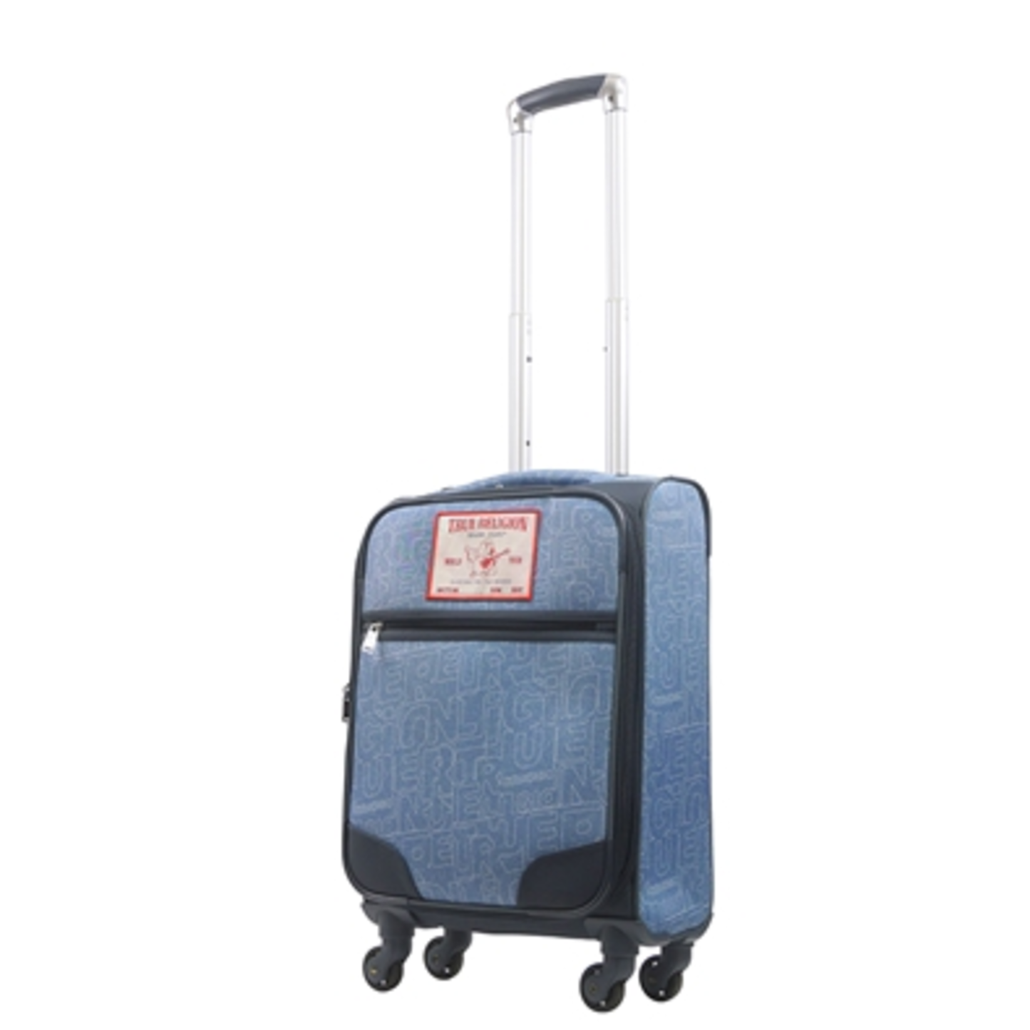 SOFT SIDED EXPANDABLE, SPINNER LUGGAGE, DENIM, 23"