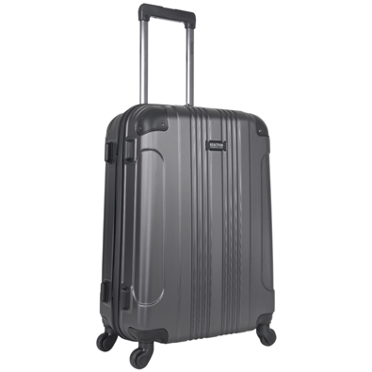 OUT OF BOUNDS HARD SIDE SPINNER SUITCASE, CHARCOAL, 24"