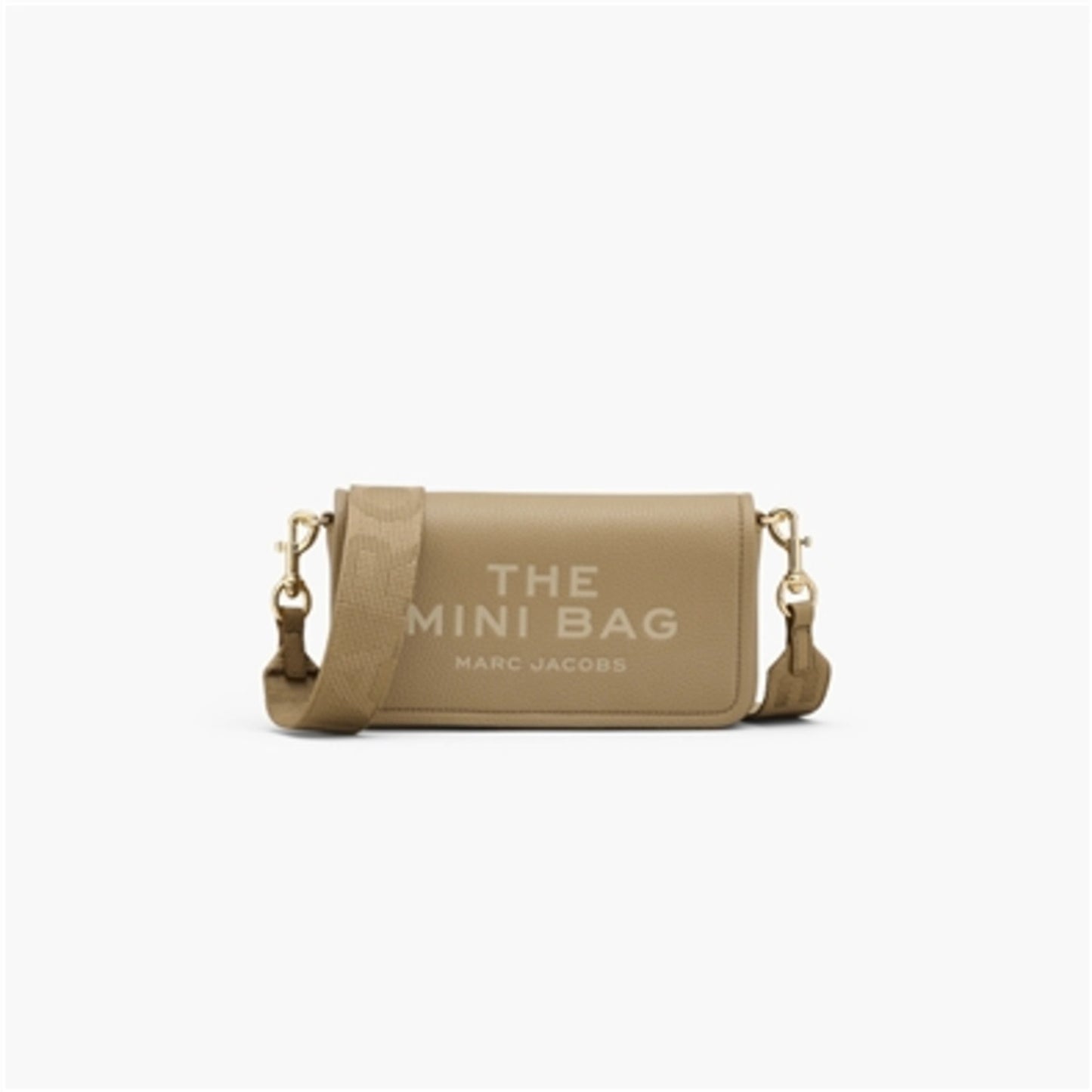 THE LEATHER MINI BAG, CAMEL