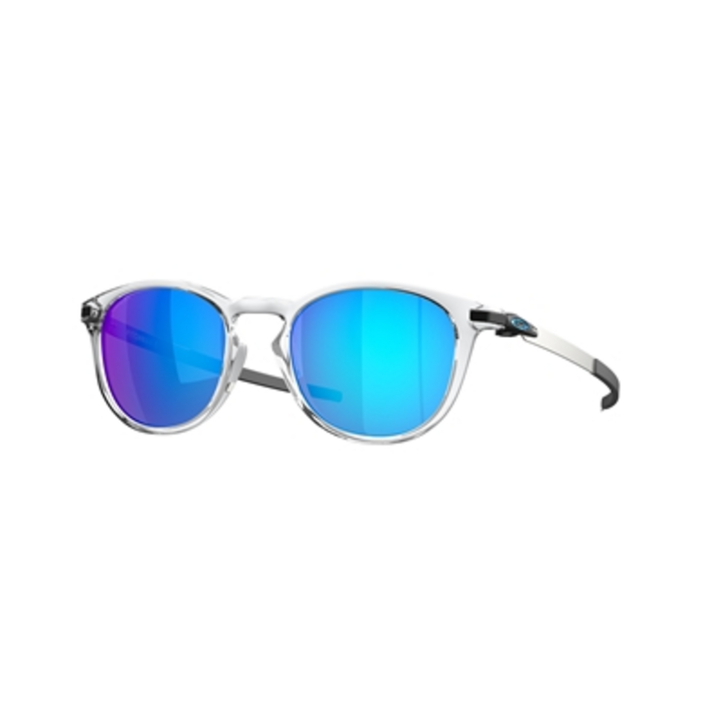 PITCHMAN UNISEX SUNGLASSES, CLEAR/PRIZM SAPPHIRE, 50