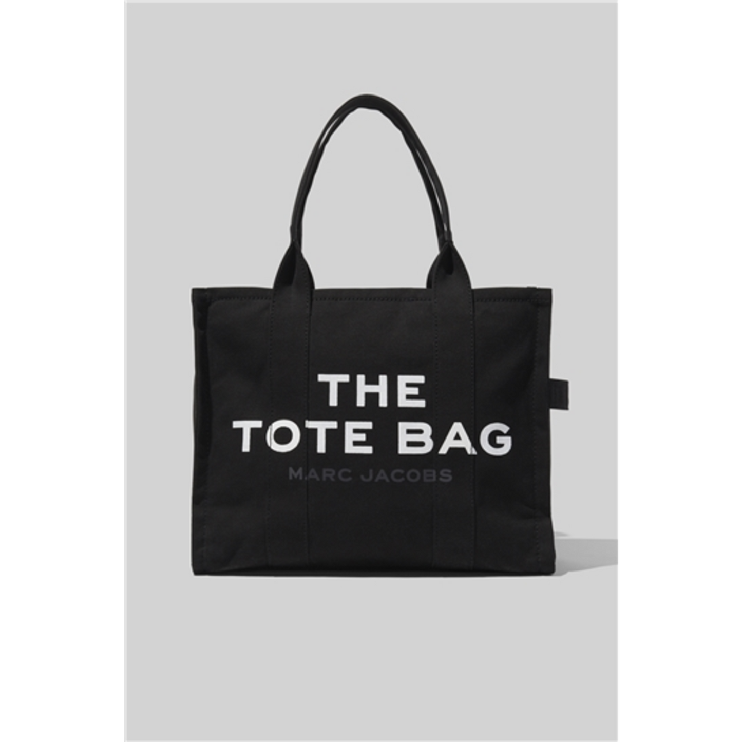 THE LARGE TOTE BAG, BLACK, 17"X6"